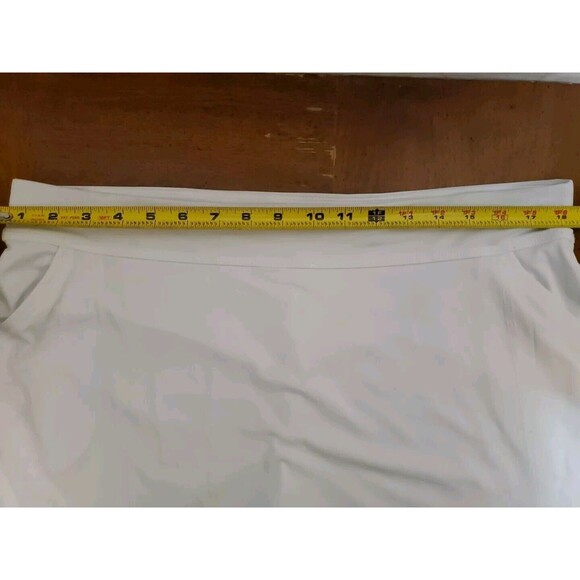 Callaway Opti-Dri Knit Skort White Mesh Liner Skirt Golf Athletic Size XL - Picture 3 of 5